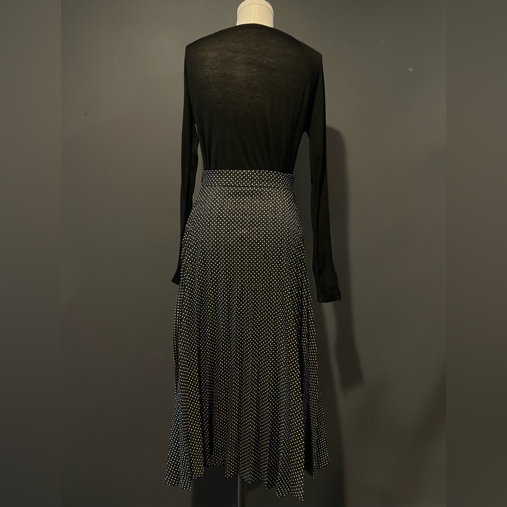 Zara polka dot pleated midi skirt - Picture 6 of 6